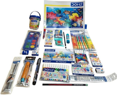 DOMS Clay dough and Colour kit with pack of 23 articles
