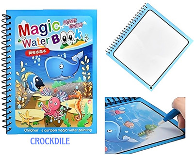 crockdile Mess-Free Painting Book with Vibrant Colors
