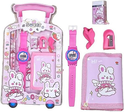 Samvardhan Stationery Supplies Bundle 7 in 1 Stationery Gift Set for Children