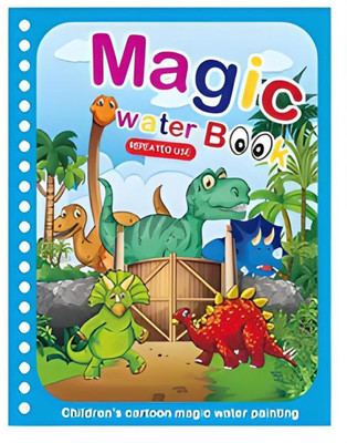 Sohanshstore Kid's Magic Water Colouring Books Unlimited Fun with Drawing Reusable Water