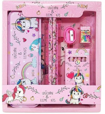 JAPSI Stationery Set for Girls | stationery items for school | Return Gift for Girls