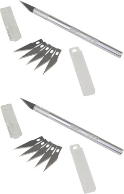 Planetoid Detail Pen Knife (Pack of 2) with 5 Interchangeable Blades