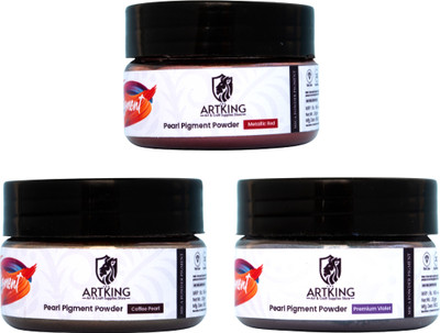 THE ARTKING Mica Pearl Powder Pigments for Resin Art - Set of 3 (20gm Each) Combo 2