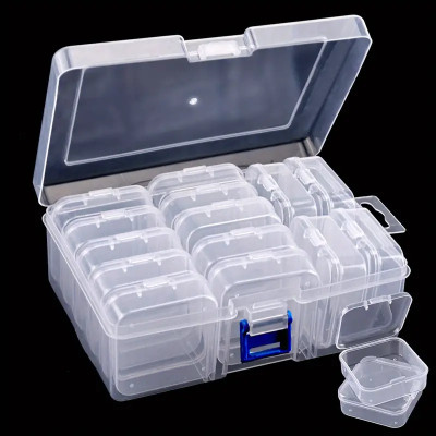FosCadit Plastic Utility Container  - 0.2 kg(Clear)