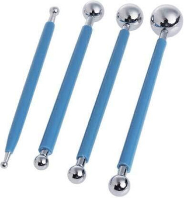 KHUSHA CREATIONS Ball Stainless Steel Dotting Modeling Tools/Clay Ceramics Pottery Carving Tool