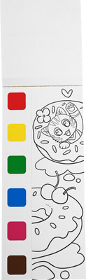PlayKith Magic Water Painting Book of 12 Pages and Water Paint and Reveal