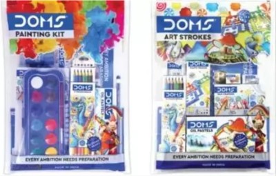 SunriseTrading DOMS ART STROKES+PAINTING KIT