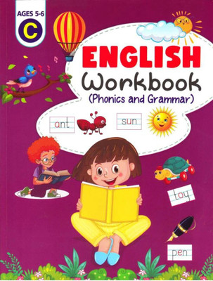 DD Enterprises English Phonics & Grammar Workbook for Kids Fun Learning Book for Early Readers