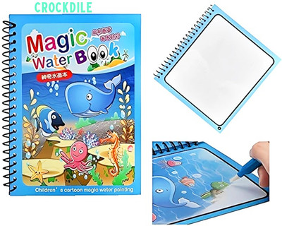 crockdile Reusable Water Painting Kit: Educational & Eco-Friendly