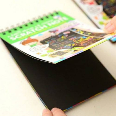 VOXEL Scratch Book for Kids Creative Drawing Activity with Stylus,10 Paper Sheets V32