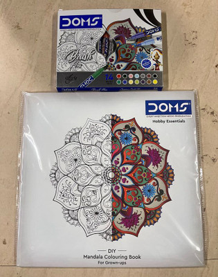 DOMS Mandala Colouring book