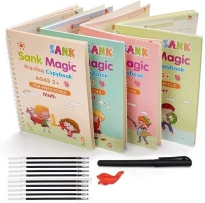 SCHNAPPI Magic Copy Book For Kids Magic Practice Copy Book Refill Magic Book For Kids