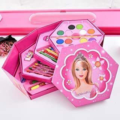 RAGVEE 46 Pcs Art for Kids | Colors Box, Pencil Crayons, Water Color Sketch Pens