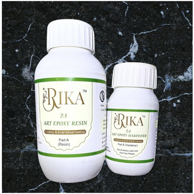 irika 150g 2:1 Ratio Crystal Clear Art & Craft Resin – Non-Yellowing, Made in India