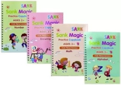 ERERO SHOP Magic Book Practice Copy Book for kids ,drawing books magic pen