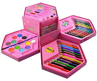 Kingmart 46 PIECE COLOR BOX