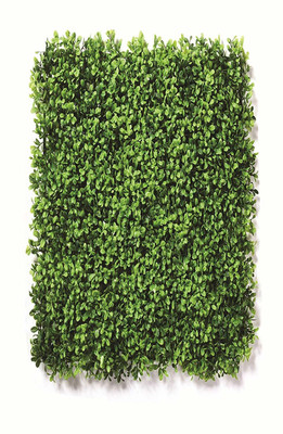 Jazz My Mobile Artificial Small Leaves Vertical Plastic Wall Grass Tiles (Green, Set of 3) Green Dried Twigs Artificial Flower(24 inch, Pack of 3, Flower Bunch)