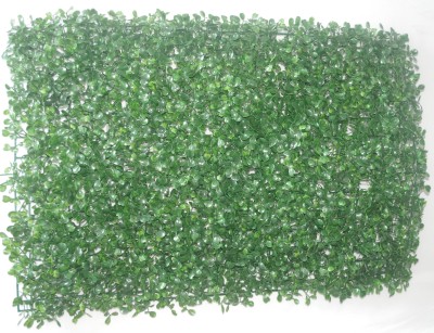 Eikaebana Flower Shop Artificial Small Leaves Vertical Wall Grass Tiles, Wall Grass Panels Green Eucalyptus Artificial Flower(63 cm, Pack of 1, Vine & Creepers)