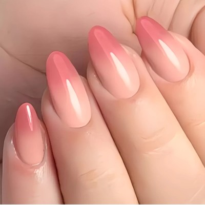 Shhagan Dreamy Gradient Nails Pink (Ombre)(Pack of 12)