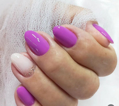 Happy fingers Press On Nails/fake Nails /false Acraylic Women Nails445 MULTICOLOR(Pack of 12)