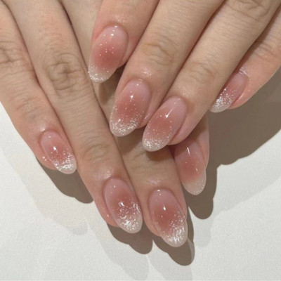 Slay On Designer Abs Plastic Artificial Nails Pink(Pack of 24)