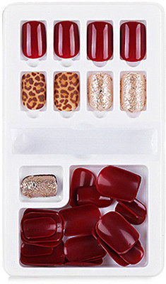 SYGA FakeNails-F635-22- Red(Pack of 30)