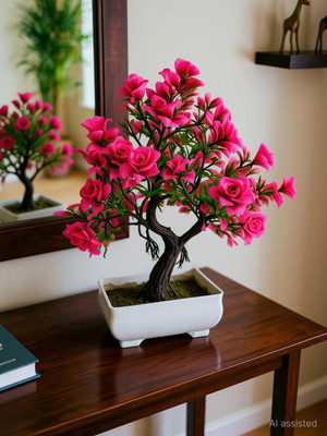 PVN Artificial plants. Bonsai Wild Artificial Plant  with Pot deal from flipkart