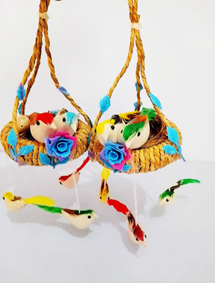 TEEOOCHEEOO Pack of 2 Decorative Feathers(6 Synthetic Material)