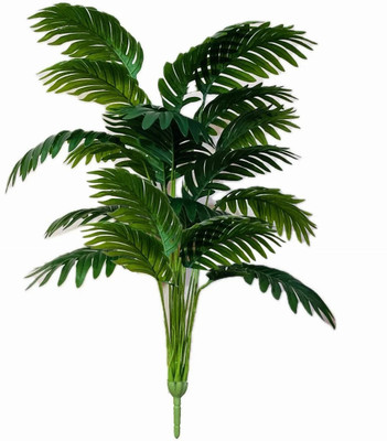 Daissy Raise 18 Leaves Artificial Palm Tree Plant for Home/Shop/Office Decor/ Artificial Plant(60 cm, Green)