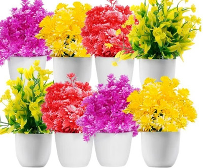 Ryme Bonsai Wild Artificial Plant With Pot  (15 Cm, Multicolor) For Rs. 258 @ 57 %