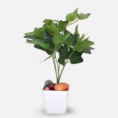 VIVARS CRAFT Artificial Snake Shad Green Plant Artificial Plant(30 cm, Green)