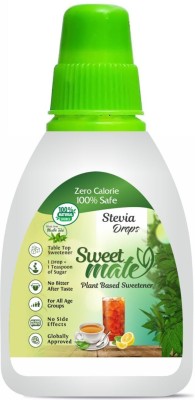 Sweetmate Stevia Drops - 10 ml (200 Drops) - Plant Based Sweetener - Zero Calorie Sweetener(10 ml)