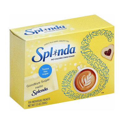 Splenda No Calorie Sweetener 100 Pkt Sweetener(100 Sachet)