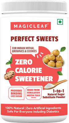 Magic Leaf Perfect Sweets - Healthy Sugar Substitute for Making Indian Sweets & Desserts | Zero Calories Zero GI, Zero Net Carbs (400 Gms) Sweetener(400 g)