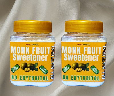 Beej Tattva onk Fruit Extract | 2 × 100g Jars | Natural Sugar Substitute Sweetener(200 g, Pack of 2)
