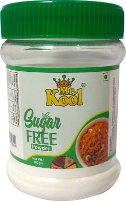 Mr.Kool Sugar Free Powder 100 Gm Jar , Equivalent to Sweetness from 1Kg Sugar Sweetener(100 g)