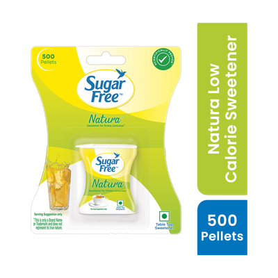 Sugar free Natura, 500 Pellets | 100% Safe| Scientifically Proven & Tested Sweetener(0 g)