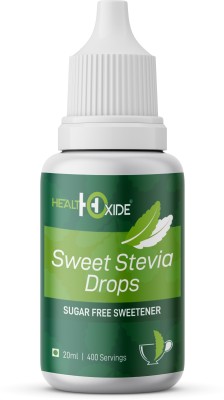 HEALTHOXIDE Sweet Stevia Drops – Natural & Zero Calorie Sweetener, Sugar Substitute, Sugar Free – 20 ml Sweetener(20 ml)