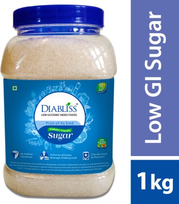 DiaBliss Diabetic Friendly Herbal Low GI Cane Sugar Chemical Free Tested for Diabetes Sweetener(1 kg)