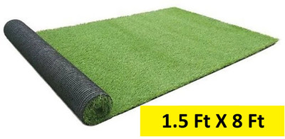 COMFY HOME Artificial turf 1.5 ft x 8 ft Artificial Turf Sheet