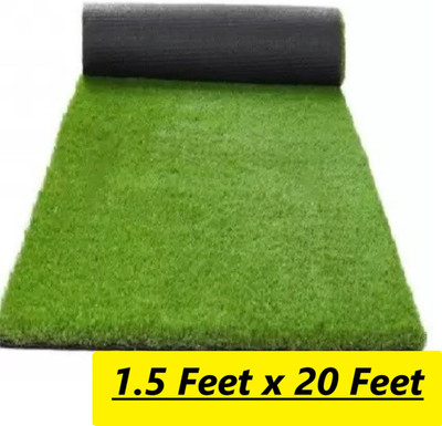 CHETANYA LOOMTEX Artificial Turf 1.5Feetx20Feet Artificial Turf Sheet
