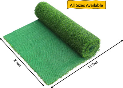 Enlite Grass Mat For Balcony(35Mm2Ftx11Ft) Artificial Turf Roll