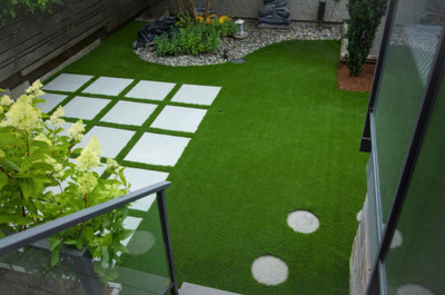 Enlite Grass Mat For Balcony(25Mm2Ftx13Ft) Artificial Turf Roll