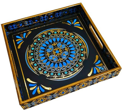 suber Multicolor Wood Ashtray