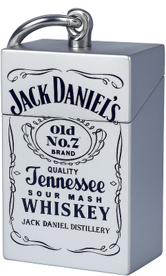 Urban Sajavaat Ashtray with Keychain Metal Carry-on Mini Ashtrays jack Daniels Steel Stainless Steel Ashtray(Pack of 1)