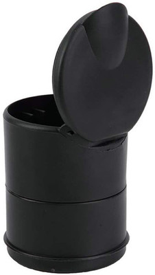carempire LED ASH TRAY FOR CAR Black Plastic Ashtray(Pack of 1)