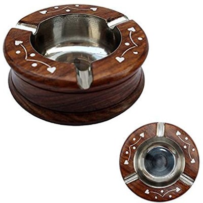 SWH Brown Wood Ashtray