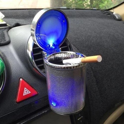 AutoBuzz Multicolor Plastic Ashtray(Pack of 1)