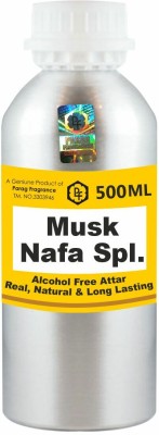 Parag Fragrances Musk Nafa Spl. Attar 500ml Long Lasting Attar Wholesale Pack Floral Attar(Natural)