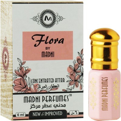 MADNI PERFUMES Flora By Madni Premium Attar For Men & Women - 6ml | Alcohol-Free Attar Floral Attar(Floral)
